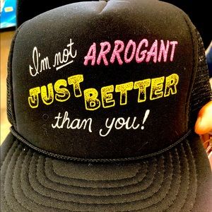 NEW 🧢 Black hat “I’m just better hat 😎#DripTee shop